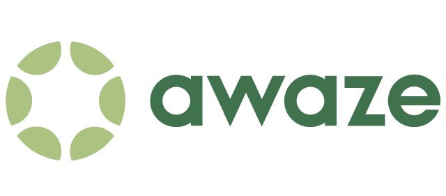 The Awaze logo.